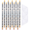 Miniatyrbilde 1 av 5: Rhinestone Picker Penna Spiker Point Crayon Selvhäftende Resin Picker Penna Gem Picker Tool for neglkunst DIY-dekorasjon