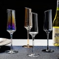 Pikkukuva 2 / 5: Luovat Pohjoismaiset Punaviinikupit Lyijytön Lasia 185ml 440ml 570ml Läpinäkyvä Savunharmaa Amber Värikkäät Lasit Läpinäkyvä 570ml