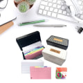 Miniatyrbillede 3 af 5: IC Farvede Indexkort Delere 3x5 tommer Flikkort Ruled Note Card Delere Foret mønstre Flashcards Studiekort null - C