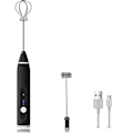 Miniatyrbilde 1 av 5: IC Elektrisk melkeskummer, USB oppladbar melkeskummer 2 i 1
