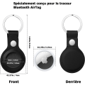 Pikkukuva 2 / 5: 2-osainen avaimenperä AirTagille, AirTag-avaimenperä, kannettava IC