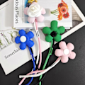 Miniatyrbillede 2 af 5: IC e Blomma Broscher Taske Dekoration Hængende Lapel Pins Mærker Brosche Cl D