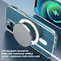 Pikkukuva 3 / 5: IC Magneettinen iPhone 15 Pro Max 6,7 tuuman kotelo, MagSafe-yhteensopiva, pudotusturvallinen iPhone 15 -puhelimen suojakotelo