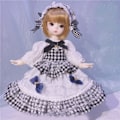 Miniatyrbild 3 av 5: IC BJD Loli Dockdocka Lolita Kläder 1/6 BJD Tillbehör Vacker Maid A1