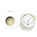Miniatyrbild 4 av 4: Analog fuktighetstemperaturmätare inomhustermometer Guld