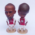 Miniatyrbillede 1 af 4: Fodboldfan Bobblehead Real Madrid Kairo Levan Model Arsenal Henry Arsenal Henry