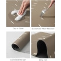 Pikkukuva 2 / 5: IC Badmattan, Superabsorbentti Nopeakuivuva Kylpyhuoneen Matto, Liukumaton Kylpyhuoneen Matto Kumipinnalla, Ultra ,17\" x 24\", Ruskea
