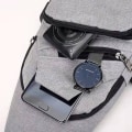 Miniatyrbillede 4 af 5: IC Vandtæt Sling Bag Crossbody Rygsæk til Mænd Kvinder Grå