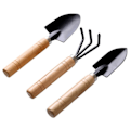 Pikkukuva 1 / 5: IC Set rakspets spade trädgårdsredskap tredelad mini suckulent växt lossande blomma spade-liten