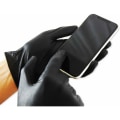 Miniatyrbillede 3 af 5: IC X* Sorte Nitril-100 Engangsbeskyttende PVC-Handsker Sorte Nitrilhandsker