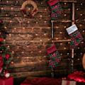 Miniatyrbild 2 av 5: 12 st julstrumpor set 9 tum