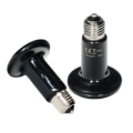 Miniatyrbillede 2 af 5: IC 75W 220V Reptilvarmelampe, Infrarød Vandafvisende Keramisk Varmelampe E27 Keramisk Varmelampe til Reptil Amfibie