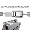 Miniatyrbillede 2 af 5: IC Kross, krosser og skræller i rustfrit stål med stor kapacitet, ergonomisk design rustfrit stål Let rengøring og opvaskemaskine sikker