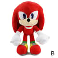 30 cm Sonic The Hedgehog Shadow Amy Rose Knuckle Häntä Pehmolelu CW B One size