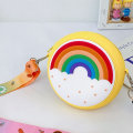 Miniatyrbillede 3 af 5: IC Sød Regnbue Mini Pung Toddler Crossbody Skulder Messenger Taske