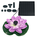 Miniatyrbillede 1 af 3: IC Solfontæne, 1,2W solcelledrevet pumpe med 4 effekter | Maximal