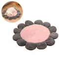 Miniatyrbilde 3 av 5: IC Blomform kjæledyrseng seng seng hund grotte hunder sofa teppe seng hund seng rosa