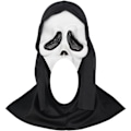 Miniatyrbillede 1 af 5: keland Scary Ghostface Mask Scream Mask Creepy Halloween Cosplay Prop