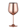 Pikkukuva 4 / 5: IC 304 rostfritt stål kopparpläterat enskiktscocktailglas 5 Guld
