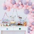 Miniatyrbillede 3 af 5: IC 10\" Macaron farverige balloner, fest pastel latex farvet Rosa + Lilla-200stk