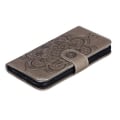 Pikkukuva 5 / 5: IC iPhone 7/8/SE (2020/2022) - Mandala Lompakko Kotelo - Harmaa