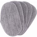 Paket med 5 Mikrofiber Ersättningsdynor för Leifheit CleanTenso Ångmopp