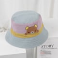 Pikkukuva 1 / 5: IC Barnhatt Sommarfiskarhatt Baby Tunna Solhattar Pojkar Flicka Blå 50CM