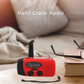 Miniatyrbillede 3 af 5: Håndsvingradio, Håndsvingradio AM/FM NOAA 3 Opladningsmetoder 1200mAh Power Bank Nødvejrradio