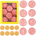 Miniatyrbillede 1 af 7: Julekageforme, 8 stk. julekageforme, 3D tegneseriekageform, stemplingskageform til børn, kageforme Plastic-f