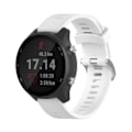 Miniatyrbillede 3 af 5: Hvidt 20 mm Garmin Forerunner 245 urrem