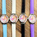 Miniatyrbillede 5 af 5: 36MM Barbie Børne Armbåndsur med Diamant Mode Pigeur Pink