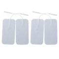 Miniatyrbillede 3 af 4: 12 stk Elektrode Puder Akupunktur Digital Terapi Gel Puder Ti elektrodepuder12 stk10X5X0,2CM 12 stk 10X5X0,2CM