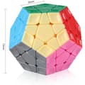 Miniatyrbillede 2 af 4: IC Cyclone Boys 3x3 Megaminx Stickerless Speed Cube Pentagonal