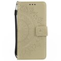 Pikkukuva 2 / 5: IC iPhone 7/8/SE (2020/2022) - Mandala Lompakko Kotelo - Kulta Kulta