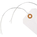 Pikkukuva 5 / 5: IC-fraktetiketter med snöre, 4 3/4 tum x 2 3/8 tum, 100-pack
