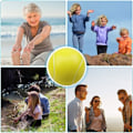 Pikkukuva 5 / 11: Pehmeät vaahtomuoviset tennispallot, 12 kpl vaahtopalloa, korkea pomppu, pehmeät pallot sisä- ja ulkokäyttöön, urheilusienipalloja lapsille (keltainen)-Xin
