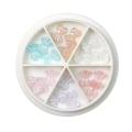 Miniatyrbild 1 av 5: Rosett Nagelberlock Nagelglitterdekaler Rosett Nageldekoration Bowknot Nail Art Charms Nagelnubbar för nail art
