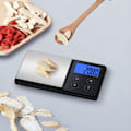 Miniatyrbillede 5 af 5: IC Opladeligt Digital Vægt 200 g / 0,01 g Sort Sort