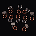 Miniatyrbillede 3 af 5: IC 5/1. S50 1K IC 13,56MHz FM11 RF08 MF F08 Nøglering RFID NF 5 stk