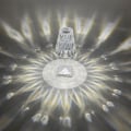 Miniatyrbilde 4 av 5: IC Kristallbordlampe Kreativ Sengelampe Oppladbar Atmosfærelampelykt Luksus Berøringsdiamanter Nattelampe (1 stk)