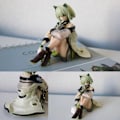 Miniatyrbilde 5 av 5: IC Arknights Kaltsit Figur Kafka Mizuki Sittende Actionfigur Samleobjekt