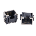 Miniatyrbilde 3 av 5: IC 10 stk RJ45 nettverk Ethernet hunn SMT SMD 8P8C hunn J