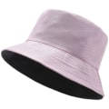 Pikkukuva 1 / 5: IC Sommar Kvinnor Enfärgade Bucket Hats Mode Fishman Fällbar S Rosa
