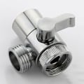 Miniatyrbilde 4 av 5: IC 2-i-1 messing bidet dusjhode avledningsventil kran verktøy