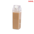 Pikkukuva 1 / 5: IC 500ml/1000ml Maitopakkaus Vesi Pullo Läpinäkyvä Muovi Kannettava S