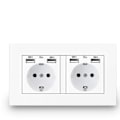 Pikkukuva 2 / 4: IC CNE 16A USB-virtapistokke - kaksinkertainen seinäpistorasia