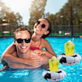Miniatyrbillede 5 af 5: IC Sommer Pool Fødselsdagsfest Oppustelig Kopholder (2 stk)