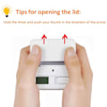 Miniatyrbild 3 av 5: IC Gravity Sensor Flip Timer Responsiv Kubtimer Sporttimer Ki 1-3-5-10