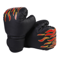 Miniatyrbillede 1 af 5: Boksning Handsker til Børn Børnetræning Punching Kickboxing Tilbehør Sort