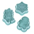 Miniatyrbild 3 av 5: IC 6 st/ set form 3D julgran snöflinga mönster Cook A  6pcs